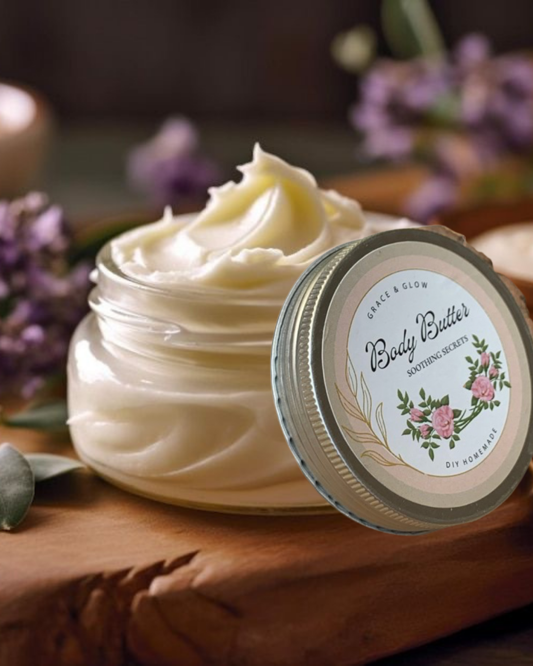 πΈ Body Butter β Rosehip Oil & Shea Butter