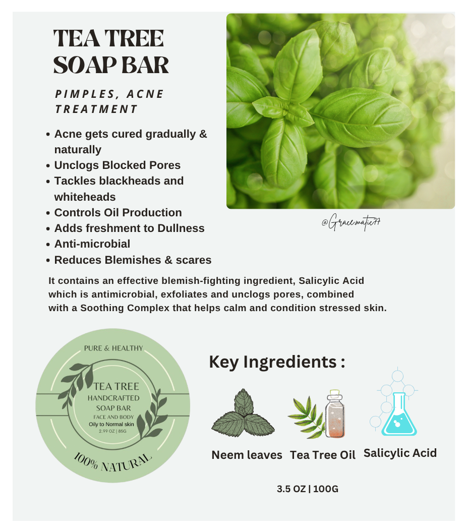 π Tea Tree Gel Bar β Say Goodbye to Acne