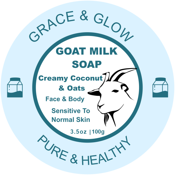 🥥 Creamy Coconut & Oats Soap Bar – Natural Moisture Therapy