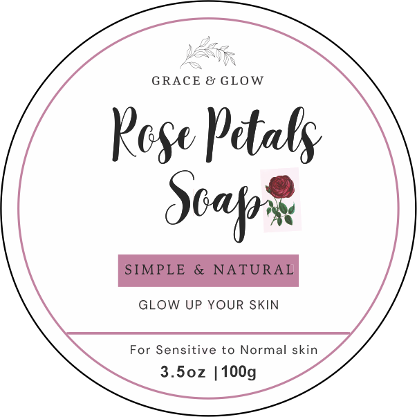 🌹 Rose Petals Soap Bar – Simple & Natural Glow-Up