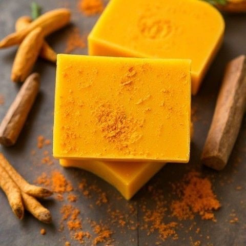 π Turmeric & Honey Kojic Acid Whitening Soap Bar β Natural Skin Transformation