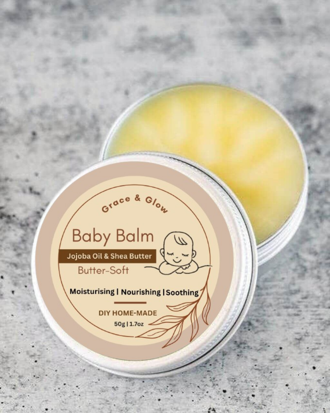 ๐ถ Baby Balm โ Jojoba Oil & Shea Butter