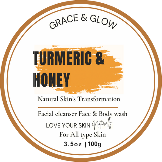 π Turmeric & Honey Kojic Acid Whitening Soap Bar β Natural Skin Transformation 100g