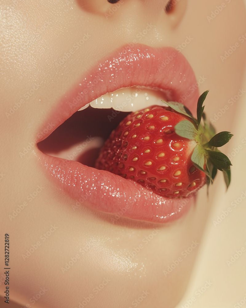 Strawberry Tint Lip Balm 🍓             — Plump Your pout 💋