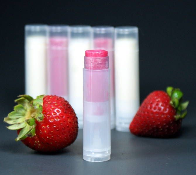 Strawberry Tint Lip Balm 🍓             — Plump Your pout 💋