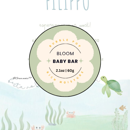 Baby Soap Bar – Bloom Bliss🌼
