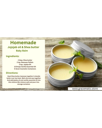 👶 Baby Balm – Jojoba Oil & Shea Butter