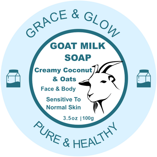 🥥 Creamy Coconut & Oats Soap Bar – Natural Moisture Therapy
