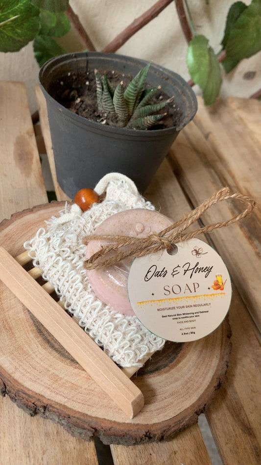 ✨ Set of 2 Offer ✨
Includes 1 Natural Sisal Remi Fabric Soap Holder + 1 Baby Soap Bar 🍼