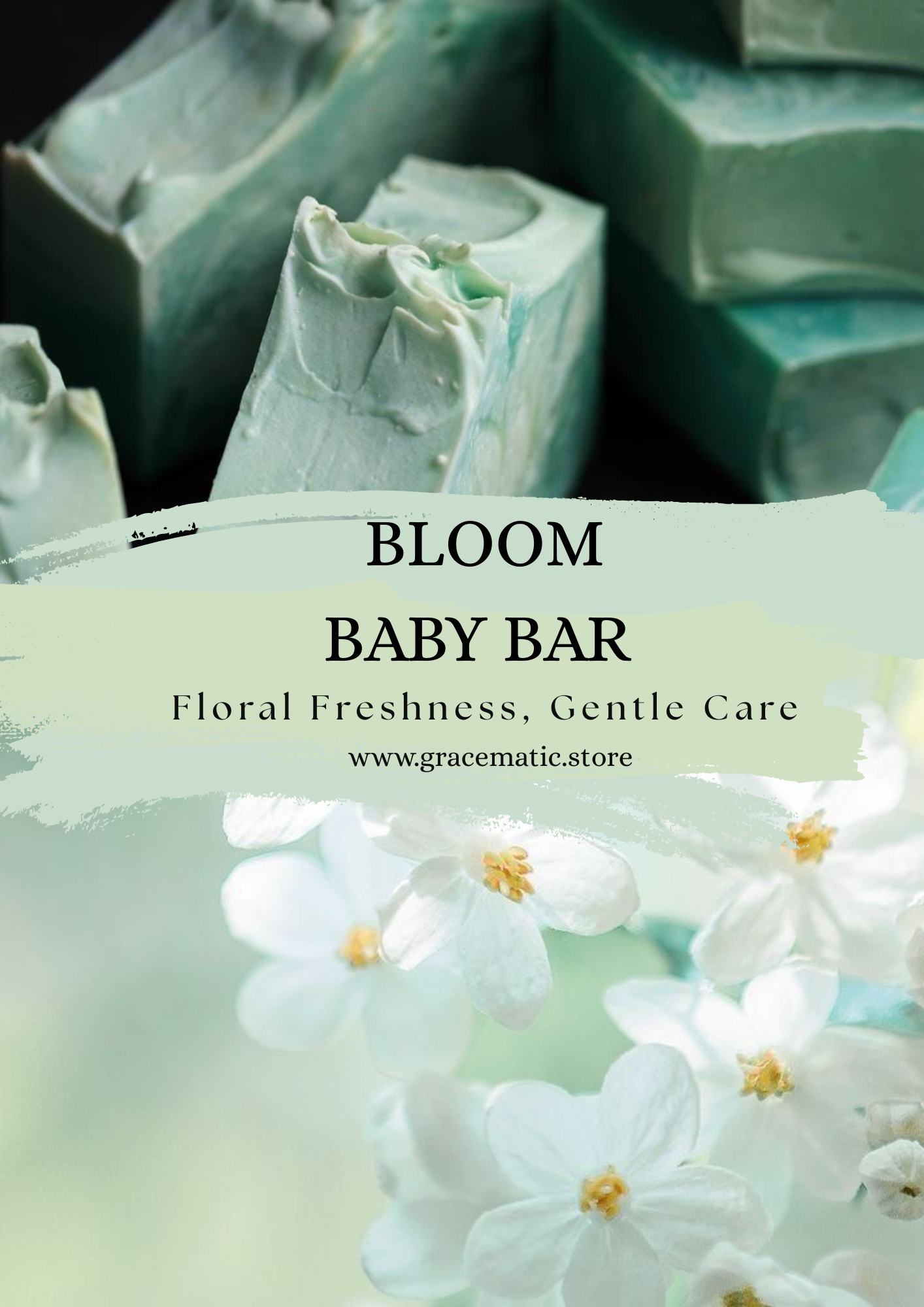 Baby Soap Bar – Bloom Bliss🌼