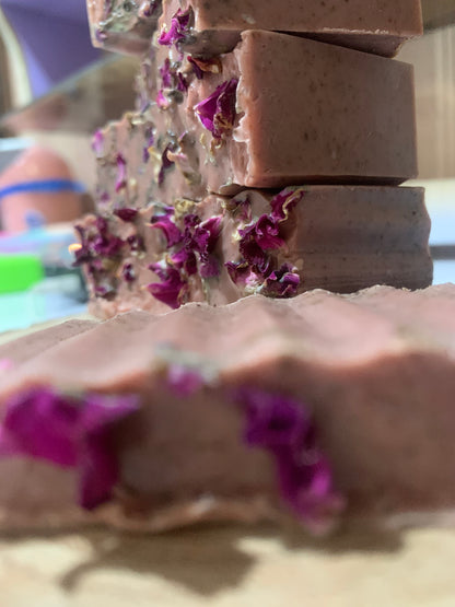 Pack of 4- Rose Petals Soap Bar – Simple & Natural Glow-Up