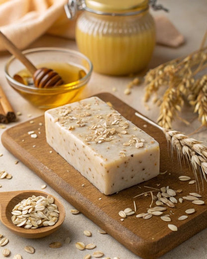 🌾🍯 Oats & Honey Soap Bar – Deep Moisture & Comfort