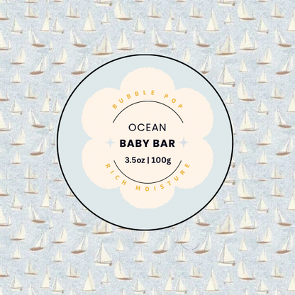 🌊 Baby Soap Bar – Ocean Breeze