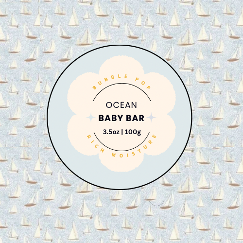 🌊 Baby Soap Bar – Ocean Breeze