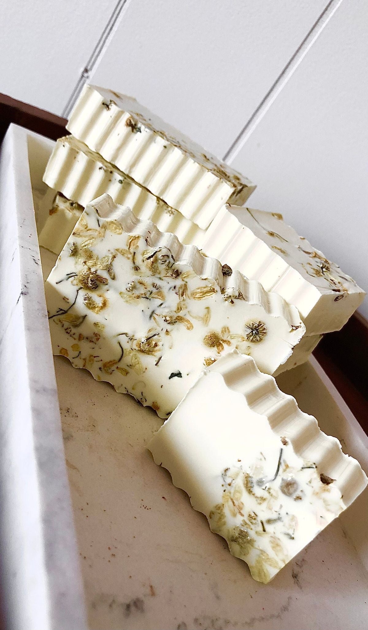 🌸 Jasmine Soap Bar
 (Cold Process)