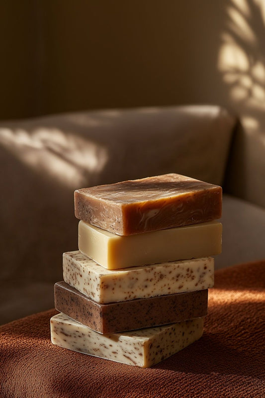🪵 Sandalwood Aromatherapy Soap Bar – Calm in Every Lather