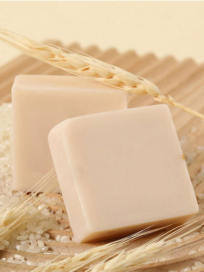 🍚 Rice Natural Soap – Whitening & Lightening Bar