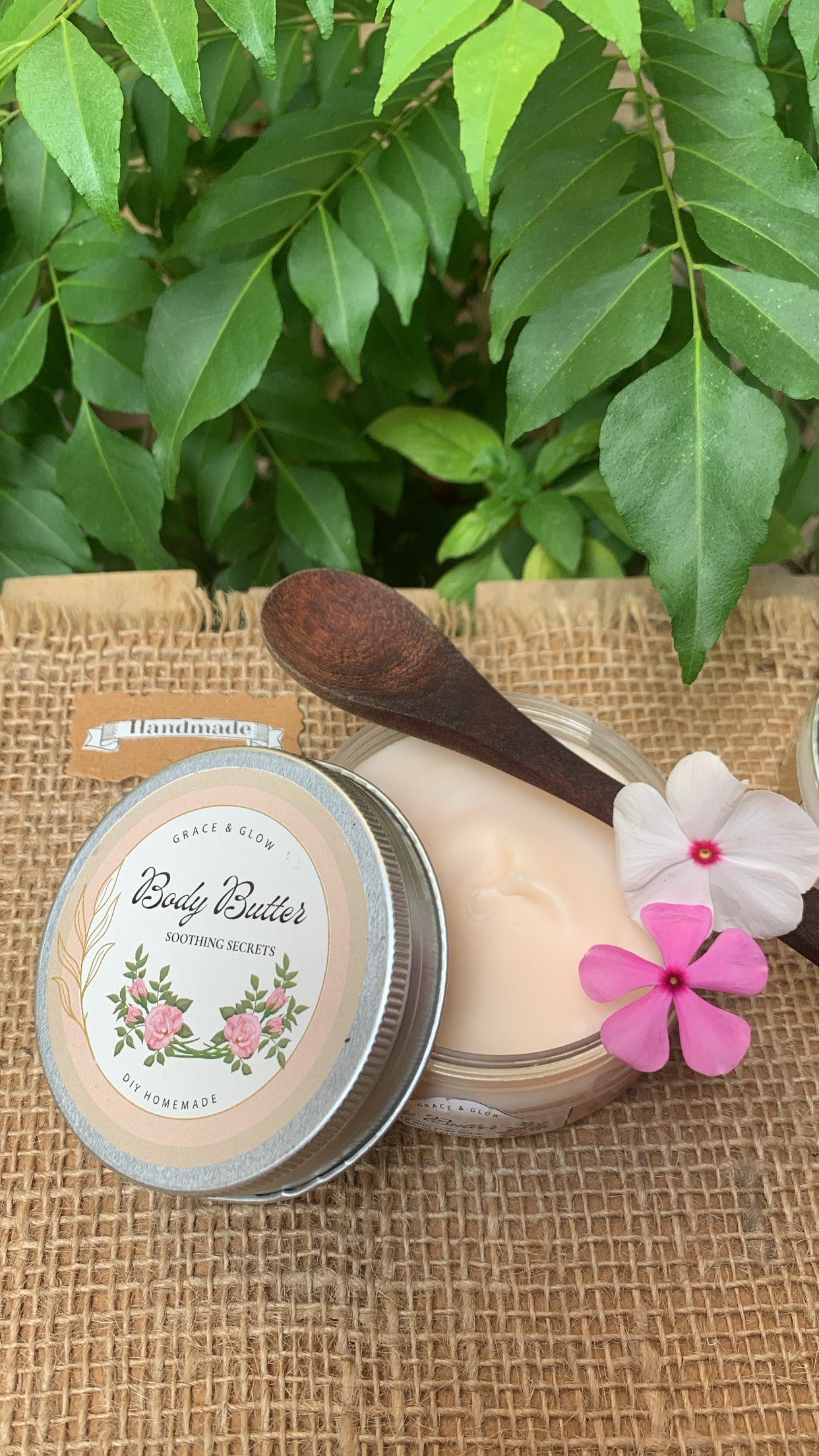 🌸 Body Butter – Rosehip Oil & Shea Butter