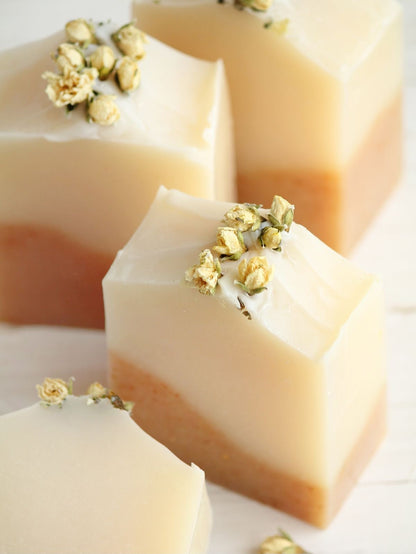 🌸 Jasmine Soap Bar
 (Cold Process)